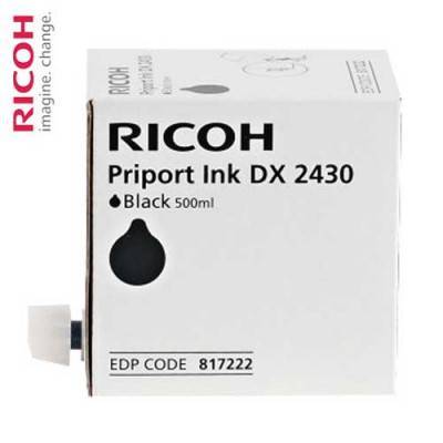 Чернила для дупликатора RICOH тип 2430 Priport DX 2330 2430 черные (817222) 1pcs * 500ml фото