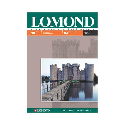 Фотобумага LOMOND Односторонняя Матовая  A4/90/100л. фото