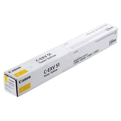 Тонер C-EXV51Y для CANON iR ADVANCE C5535 желтый фото