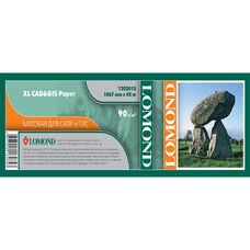 Бумага LOMOND для САПР и ГИС, матовая  1067мм х 45м  90 г/м2  втулка 2"/50,8мм