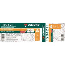 Бумага LOMOND инженерная "Премиум", офсетная  420мм х 80м  80 г/м2  втулка 3"/76мм