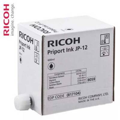 Чернила для дупликатора RICOH тип JP12 Priport черный (817104) 5pcs * 600ml фото