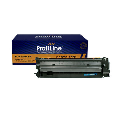 Картридж W2010A для HP Color LaserJet M776dn, M856dn ProfiLine черный фото