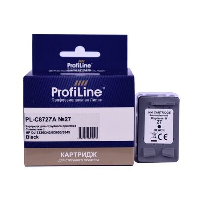 Картридж C8727A для HP DeskJet 3320, 3420, 3650 ProfiLine черный фото