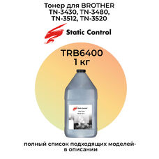 Тонер для Brother DCP-L5500DN, HL-L5100DN, MFC-L5750DW для TN-3480, TN-3430 Static Control 1 кг