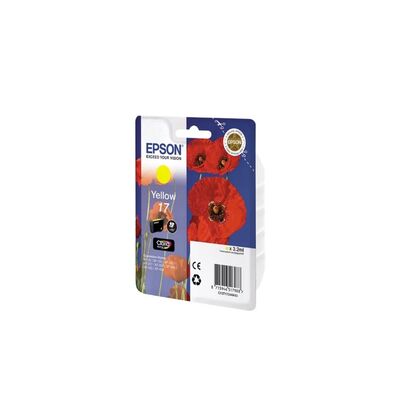 Картридж T1704 для EPSON Expression Home XP-103, XP-203  (Стандартная емкость, M) желтый фото