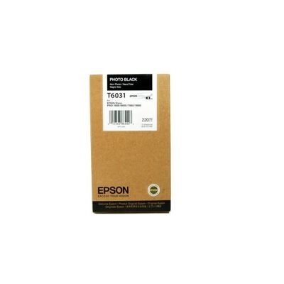 Картридж T6031 для EPSON Stylus Pro 7880/9880 черный фото фото