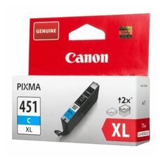 Картридж CANON CLI-451XL C увеличенной емкости голубой