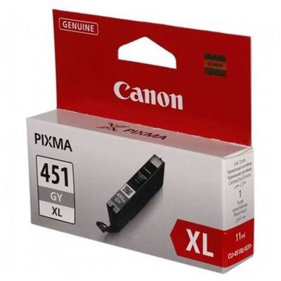 Картридж CANON CLI-451XL GY увеличенной емкости серый фото