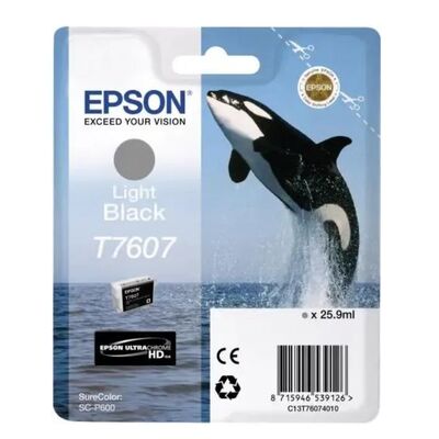 Картридж T7607 для Epson SC-P600 серый фото