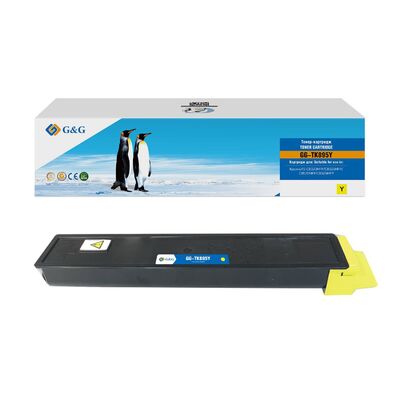 Картридж TK-895Y для Kyocera Fs-C8525MFP, Fs-C8520MFP G&G желтый фото