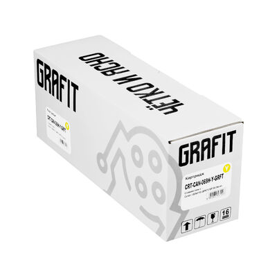 Картридж 069HY для Canon I-Sensys MF752Cdw, MF754Cdw 5.5k Grafit желтый фото