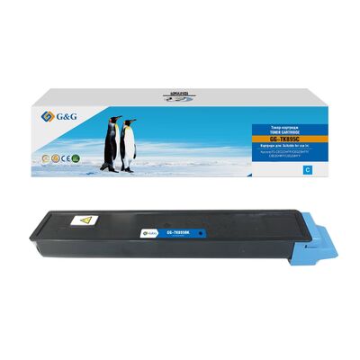Картридж TK-895C для Kyocera Fs-C8525MFP, Fs-C8520MFP G&G голубой фото