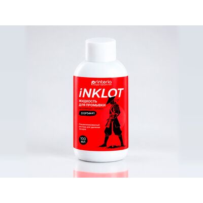 Промывочная жидкость для головок струйных принтеров INKLOT (Printeria), 100мл фото