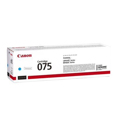 Картридж 075C для Canon LBP646Cdw, MF664Cdw 1.3K голубой фото