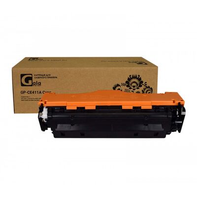 Картридж CE411A для HP Color LaserJet M451dn, M351a, M451nw, M475dn GalaPrint голубой фото