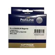 Картридж LC-525 XLM для Brother DCP-J100, DCP-J105, MFC-J200 ProfiLine пурпурный