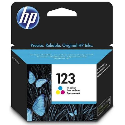 Картридж 123 для HP DeskJet 2130, 2620, 2630, 3639 трехцветный фото