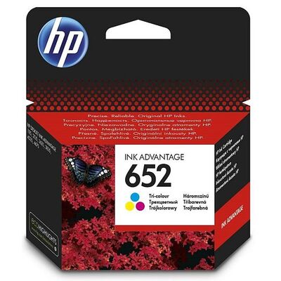 Картридж HP 652 для HP DeskJet 2135, 5075, 3635, 4535, 3636, 2136, 3785, 3835 трехцветный фото