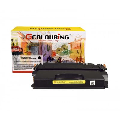 Картридж CE505X/CRG719H для HP LaserJet P2055DN, P2055, Canon MF411dw, MF416DW, MF418X 6500 стр. Colouring фото