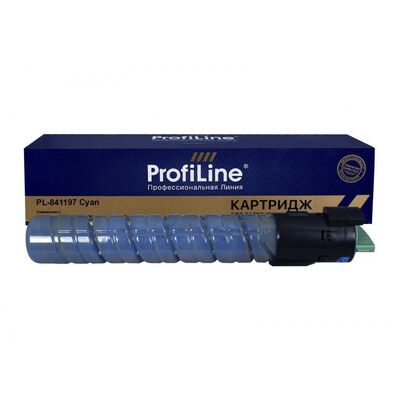 Картридж MP-C2550E для Ricoh Aficio MP-C2051, MP-C2030, MP-C2551, MP-C2050, MP-C2550 5.5K ProfiLine голубой фото