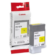 Картридж PFI-107Y для Canon imageProGRAF iPF770, iPF670, iPF780, iPF680, iPF785 желтый