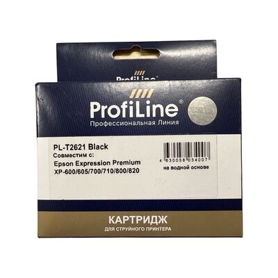 Картридж 26XL для EPSON XP-600, XP-700, XP-800, XP-610, XP-810, XP-710, XP-820 ProfiLine черный