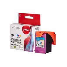 Картридж 653 для HP DeskJet Plus Ink Advantage 6075, 6475 3YM74AE Sakura цветной