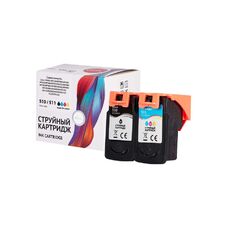 Комплект картриджей PG-510 + CL-511 для Canon Pixma MP250, MP280, MP230, iP2700, MP495, MP252 2970B010 Sakura черный + цветной