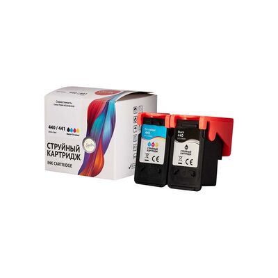 Комплект картриджей PG-440/CL-441 для Canon PIXMA MG3640, MG3640S, MG3540 Sakura черный + цветной фото