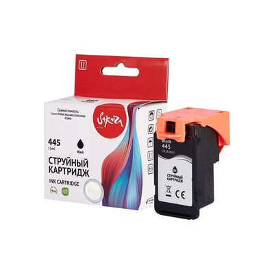 Картридж PG-445 для Canon Pixma MG2540S, MG2440, TS304, TS3340, MG3040, iP2840 8283B001 Sakura черный