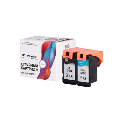 Комплект картриджей PG-445 + CL-446 для Canon Pixma MG2540S, MG2440, TS304, TS3340, MG3040, iP2840 8283B004 Sakura фото