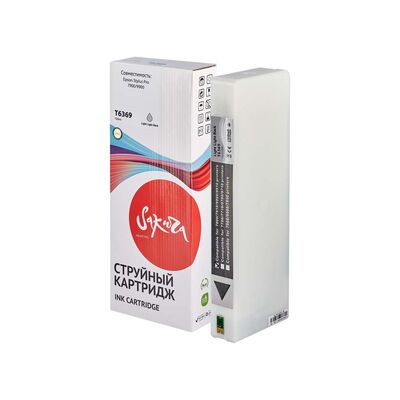 Картридж T6369 для Epson Stylus Pro 7890, 9900 C13T636900 Sakura светло-серый