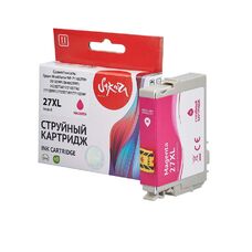 Картридж 27XL для Epson WorkForce WF-7210DTW, WF-7720DTWF C13T27134022 Sakura пурпурный