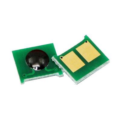 Чип картриджа CB382A для HP Color LaserJet CM6040f, CM6040, CM6030, CM6030f желтый фото