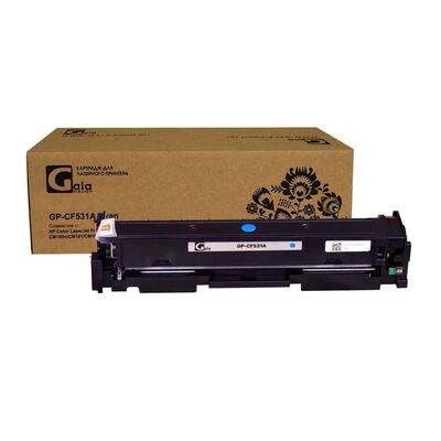 Картридж CF531A для HP Color LaserJet M180N, M181FW, M181, M180 GalaPrint голубой фото