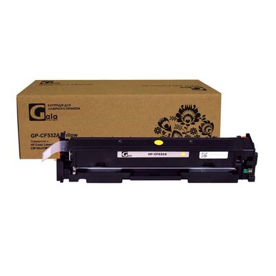 Картридж CF532A для HP Color LaserJet M180N, M181FW, M181, M180 GalaPrint желтый фото