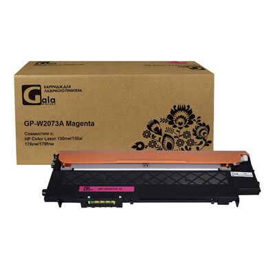 Картридж W2073A для HP Color Laser 179fnw, 150, 178nw, 150a, 150nw, 179, 178 GalaPrint пурпурный
