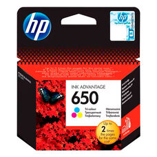 Картридж 650 для HP DeskJet Ink Advantage 2515, 1515, 2545, 3515 CZ101AE триколор