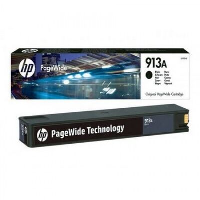 Картридж 913A для HP Pagewide 377dw, 452dw, 477, 352dw L0R95AE черный фото