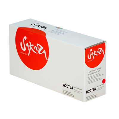 Картридж W2073A для HP Color Laser 179fnw, 150, 178nw, 150a, 150nw, 179, 178 Sakura пурпурный