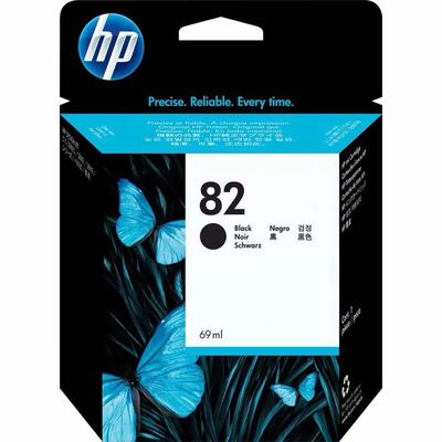 Картридж 82 для HP DesignJet 510, 111, 815 CH565A черный фото