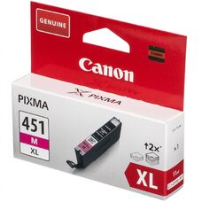 Картридж CLI-451M XL для Canon PIXMA iP7240, iX6840, MG5540, MG5440, MX924, MG7140 пурпурный