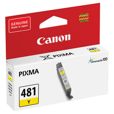 Картридж CLI-481Y для Canon Pixma TS9140, TS8340 2100C001 желтый фото