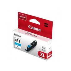 Картридж CLI-451C XL для Canon PIXMA iP7240, iX6840, MG5540, MG5440, MX924, MG7140 голубой
