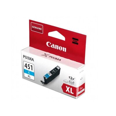Картридж CLI-451C XL для Canon PIXMA iP7240, iX6840, MG5540, MG5440, MX924, MG7140 голубой фото