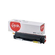 Картридж 067Y для Canon i-SENSYS MF655Cdw, LBP631CW, MF657Cdw, MF651Cw Sakura желтый