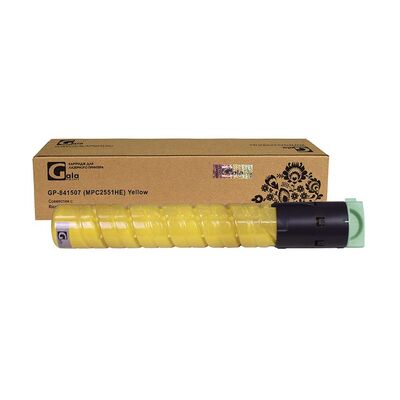 Картридж 841507 (MP-C2551HE) для Ricoh Aficio MP-C2051, MP-C2551 9.5K GalaPrint желтый