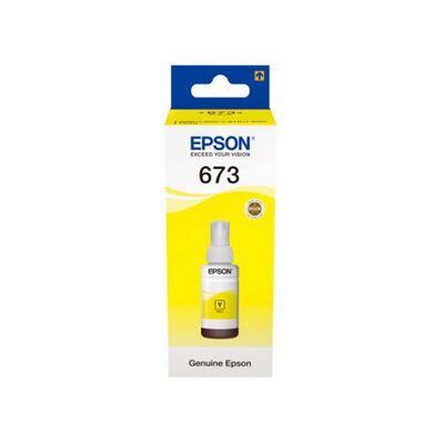 Чернила 108 для Epson EcoTank L8050, L18050, L6490 желтые (o) фото