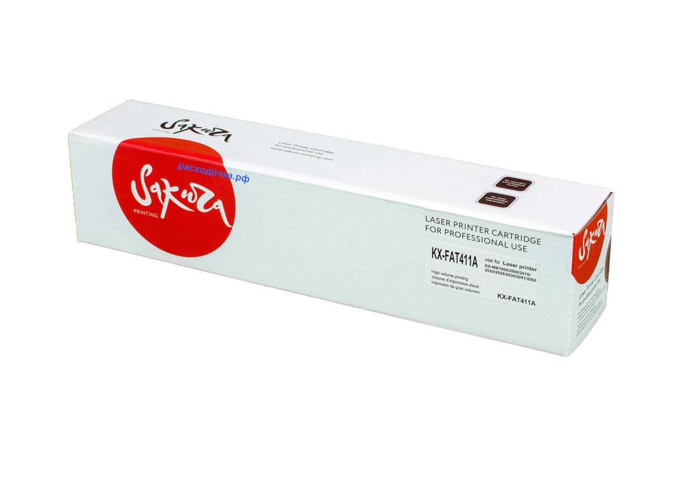 Картридж KX-FAT411А7 для Panasonic KX-MB2000, KX-MB1900, KX-MB2020, KX ...